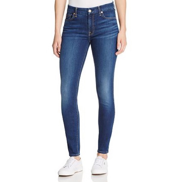 7 FOR ALL MANKIND B(air) The Ankle Skinny Jeans